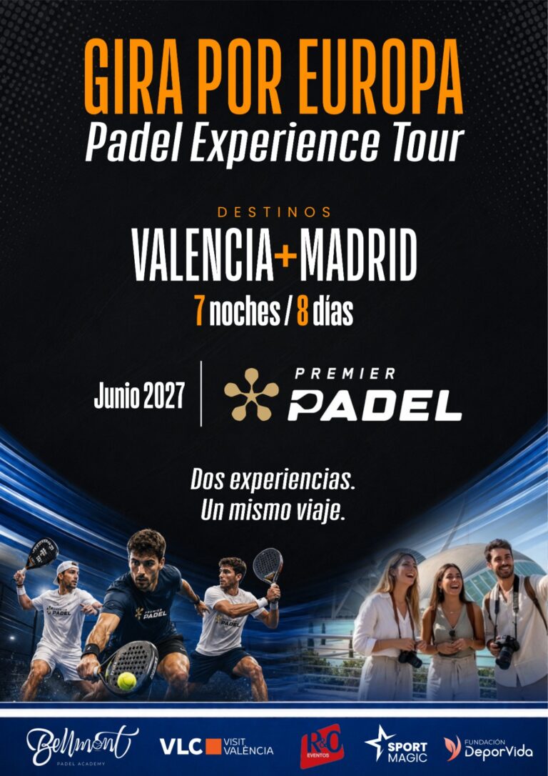 Lee más sobre el artículo Gira España – Padel Experience Tour 2027